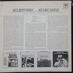 Miles Davis / Milestones (LP)