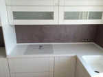 Плинтус для столешниц LB15 Белый блеск 3.0m 20-15-0-6056 KORNER