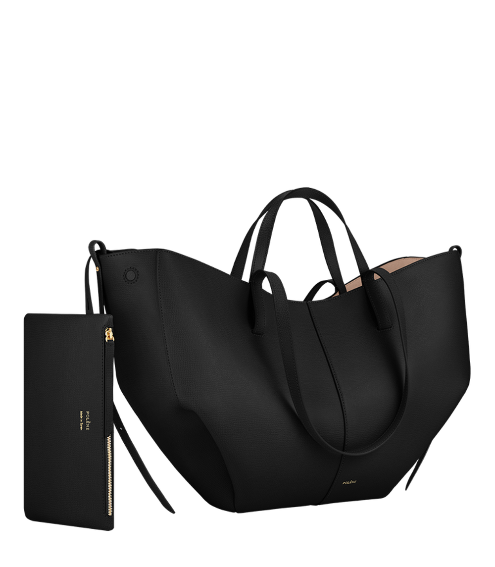 Сумка Polene Cyme EDITION TEXTURED BLACK