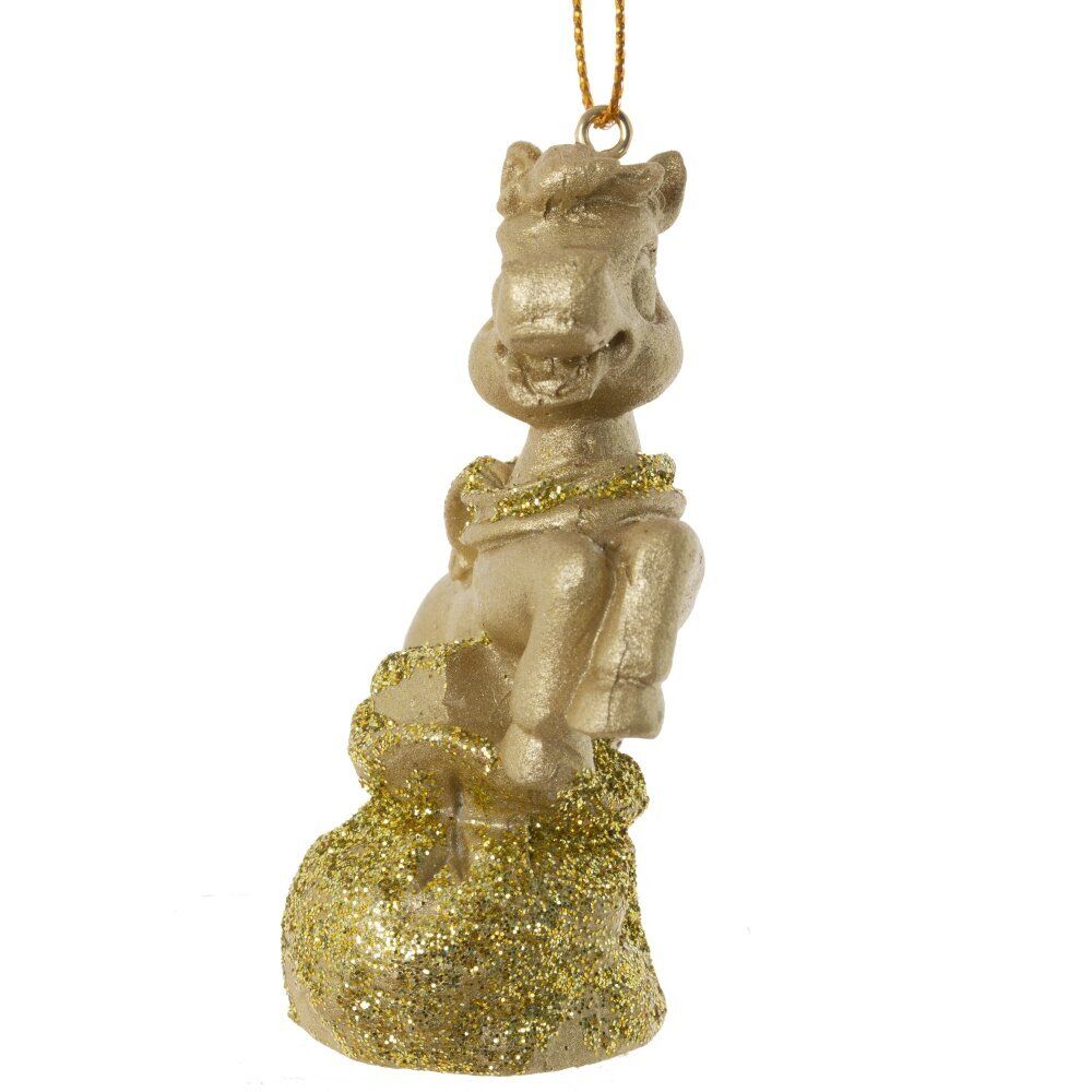 GAEM Фигурка декоративная подвесная "Лошадка", L6 W3 H7,5 см, 2в.