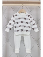 Костюм вязаный детский "Мишки"