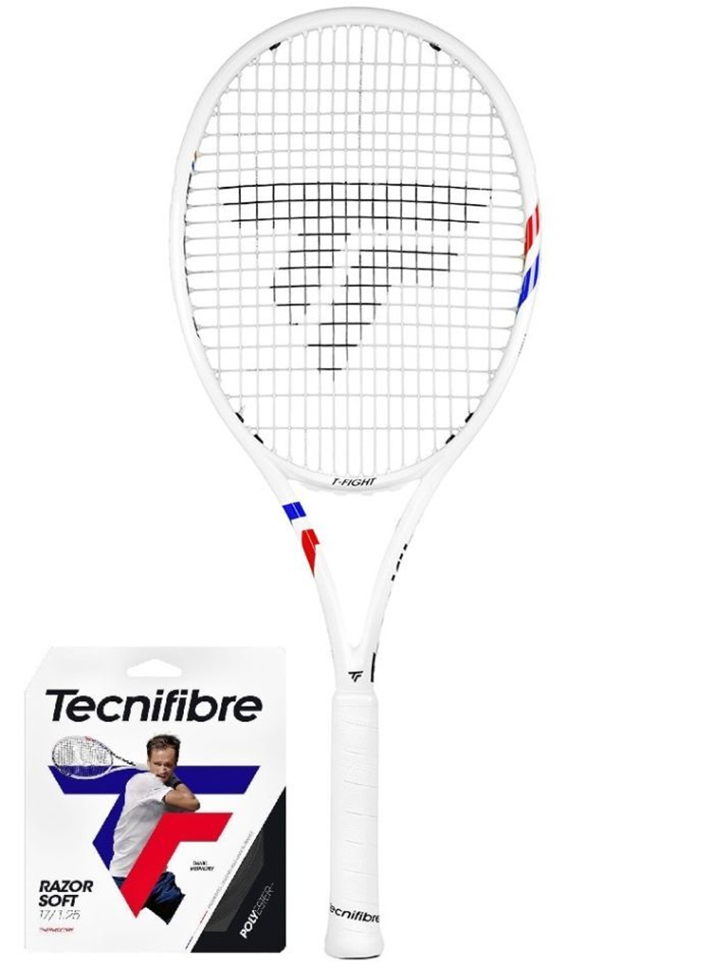 Теннисная ракетка Tecnifibre T-FIGHT 305S + Cтруны + Натяжка