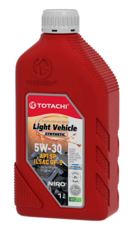 Масло моторное TOTACHI NIRO LV Semi-Synthetic API SN, ILSAC GF-5 5W-30 1л