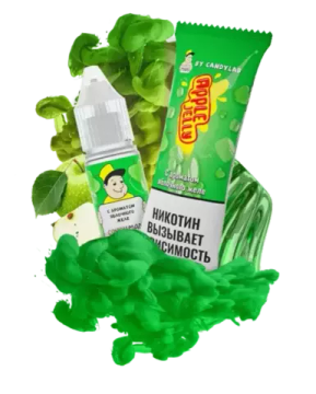Жидкость (М) CandyMan (10 мл, 15 мг SALT) Apple Jelly