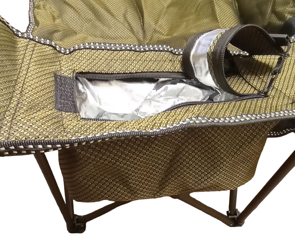 Кресло карповое с чехлом, кресло для рыбалки, складное туристическое для рыбалки,