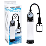 Вакуумная помпа с манометром Accu-Meter Power Pump X2 (Цвет: прозрачный с черным)