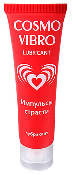 Возбуждающий и согревающий лубрикант на силиконовой основе Cosmo Vibro (50 г) (Цвет: прозрачный)