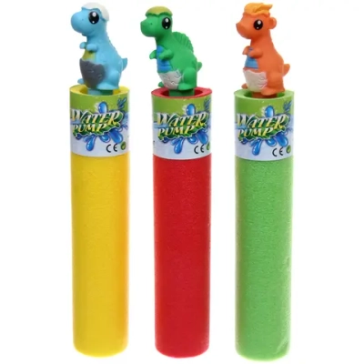 Водяной пистолет «Динозаврики» 5*30 см, вспененное покрытие