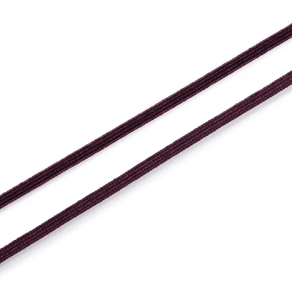 Резинка отделочная сливовая 4 мм
