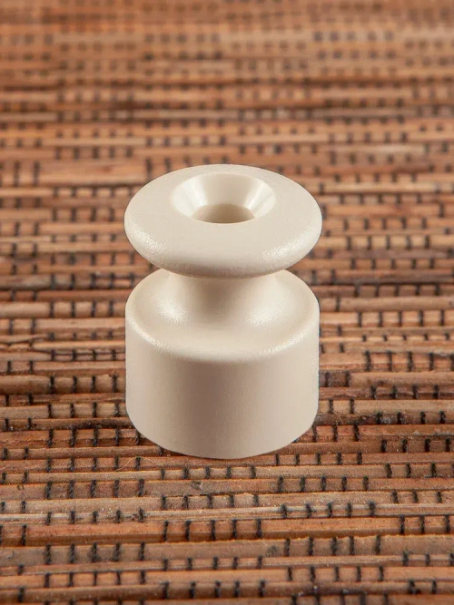 Изолятор T-RETRO для монтажа витого провода,цвет слоновая кость (классическая серия), 25 штук