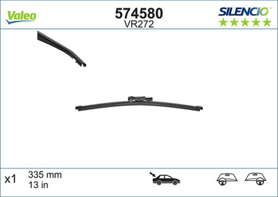VALEO - 574580-VAL - Wiper Blade