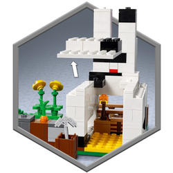 Конструктор LEGO Minecraft - Ферма кроликов 21181