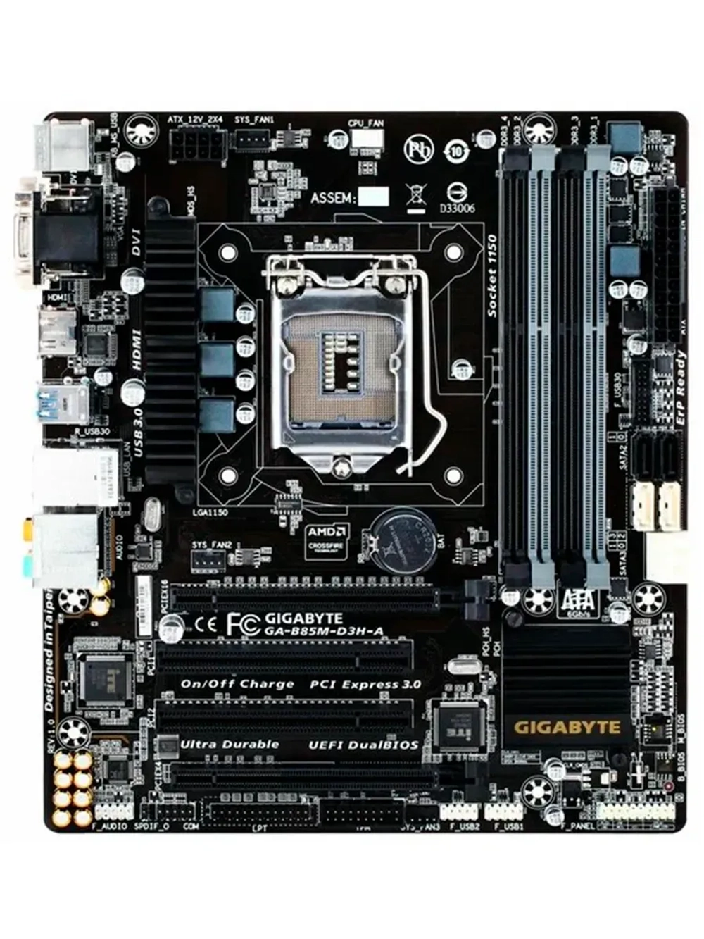 Материнская плата GA-B85M-D3H-A