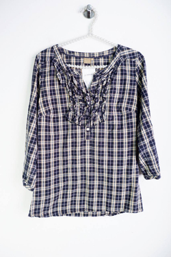 Блузка-туника Zara для практичного образа, маркировка S, визуально на 44 размер