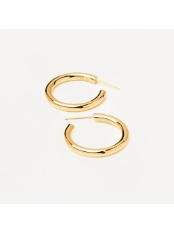 Серьги Supreme Cloud серебро 925 пробы покрытое золотом