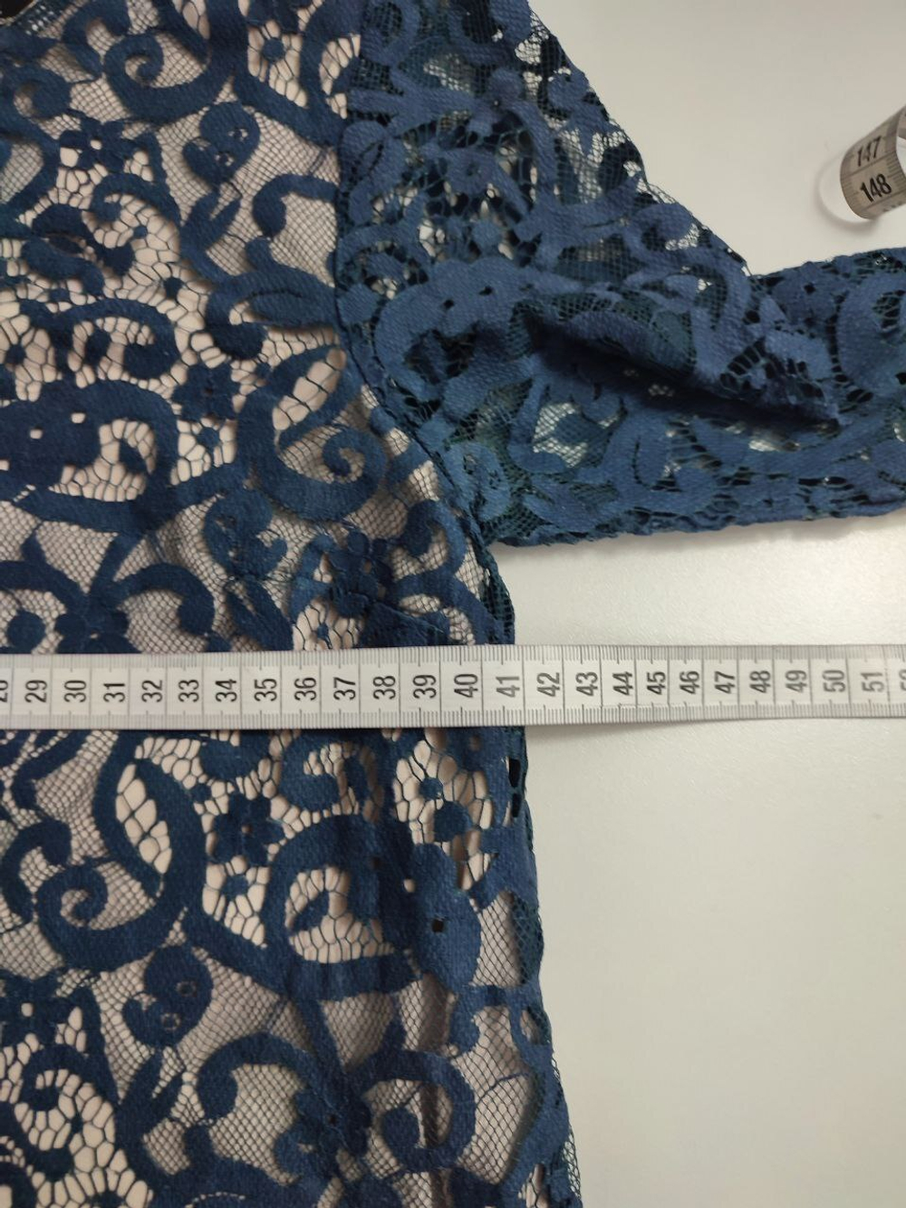 Блузка H&M с кружевом 42 размер