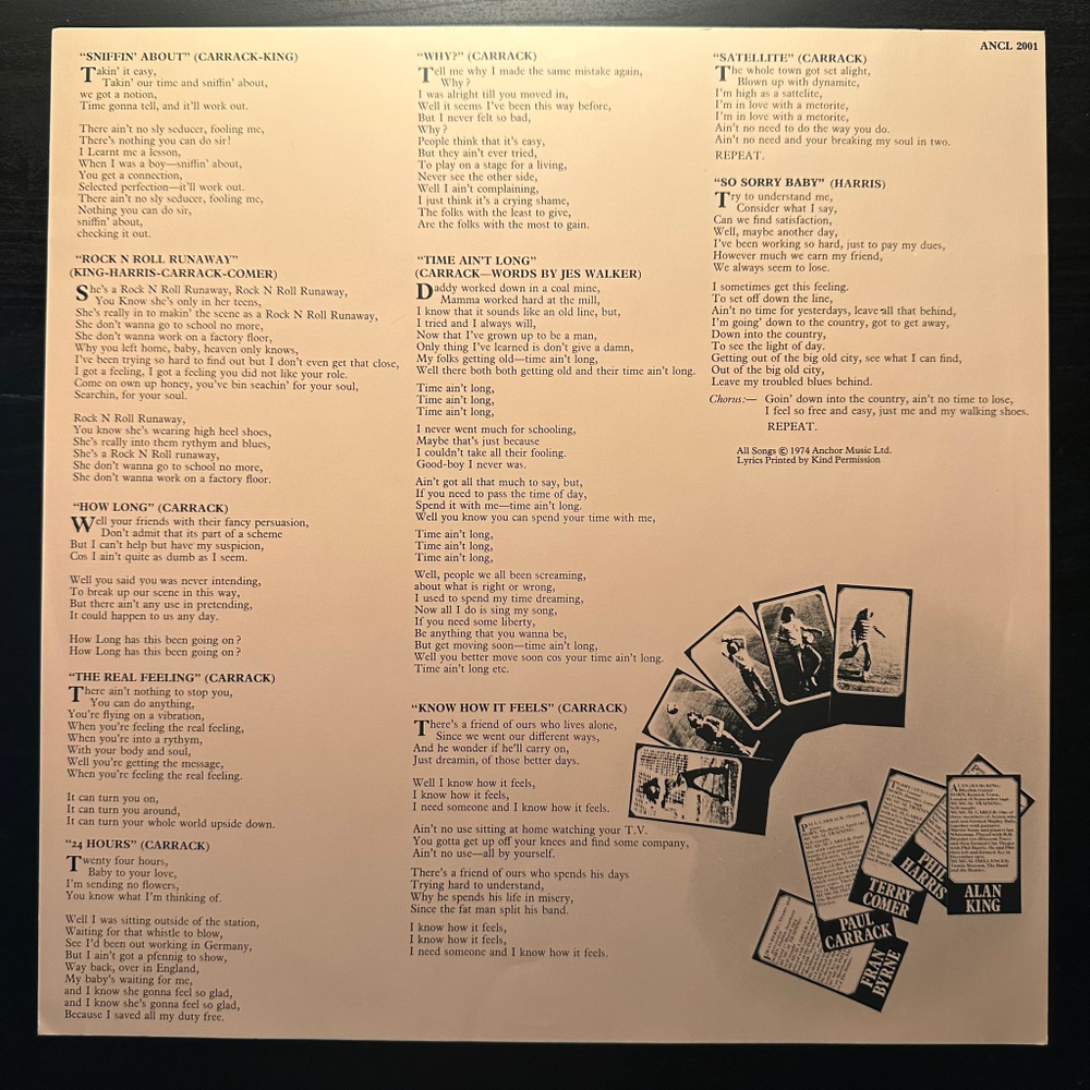 Ace - Five-A-Side (Англия 1974г.)