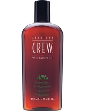 Средство для волос 3 в 1 American Crew, 3-in-1 Tea Tree, чайное дерево, 450мл