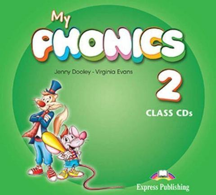 My Phonics 2 Class CD (set of 2) (International). Аудио CD для работы в классе (2 шт).