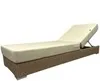 Шезлонг с матрасом Mantera, бежевый, светло-бежевый