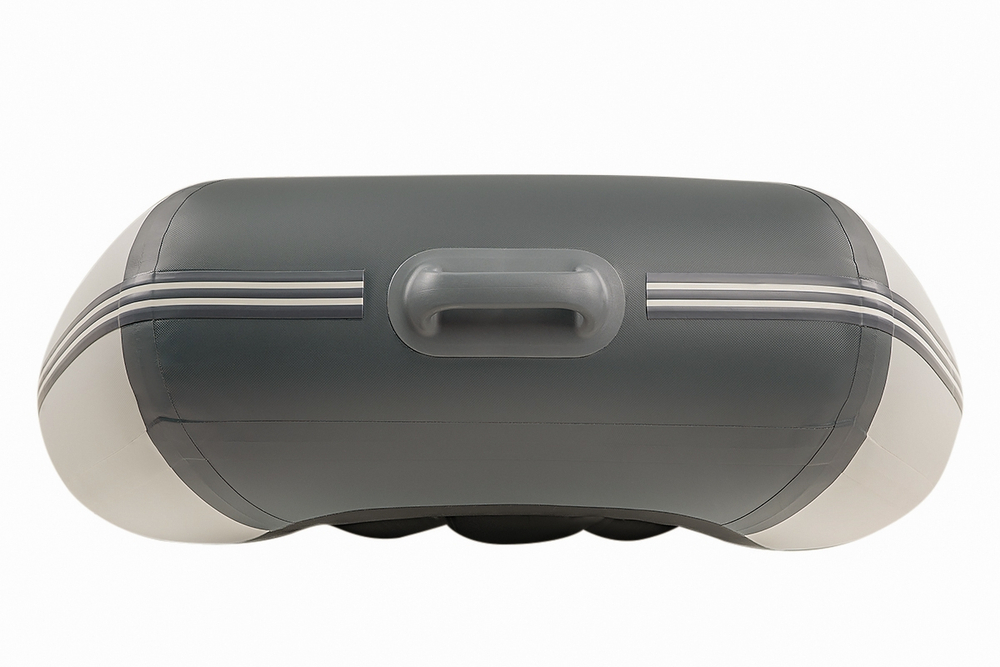 YACHTMAN-260 МНД НАДУВНОЕ ДНО (Яхтман) белый-серый (лодка ПВХ с усилением)