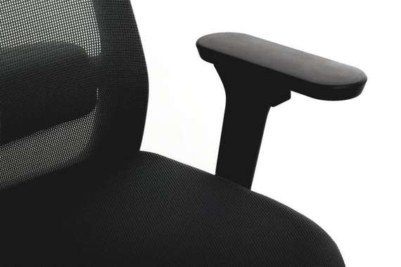 Кресло Ворк W-218C BLACK Черный