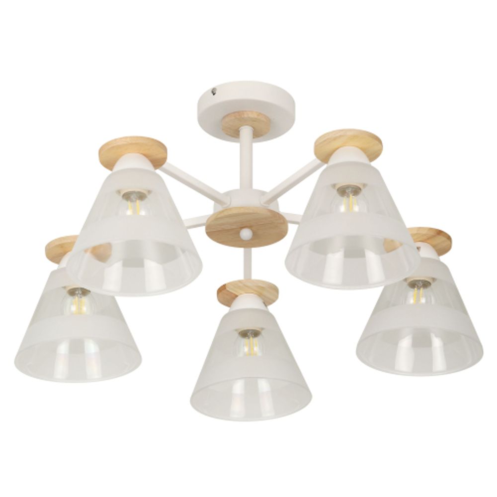 Люстра Rivoli Theothila 9177-305 5 х Е27 60 Вт модерн