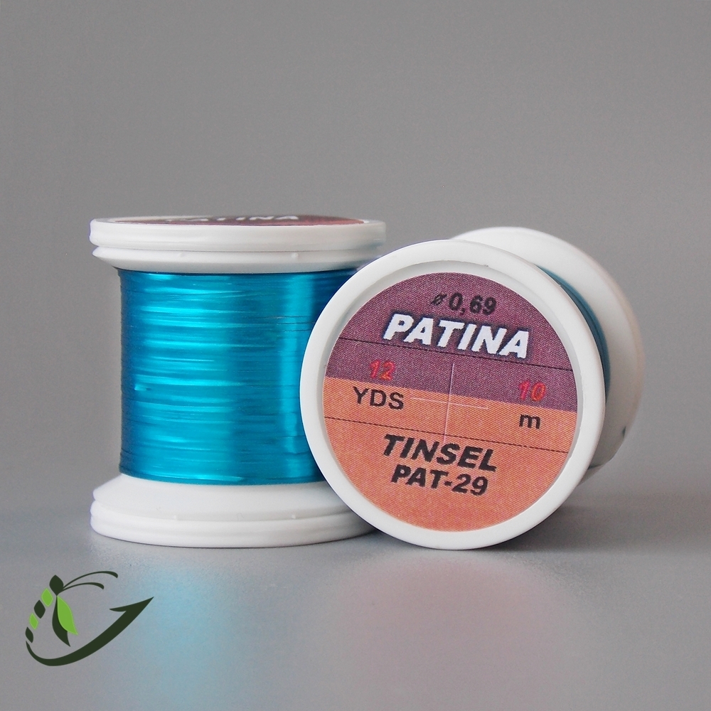 HENDS Люрекс плоский Patina Tinsel (12 yds)