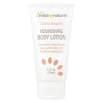 Mild By Nature, питательный лосьон для тела, кокос и бергамот, 74 мл (2,5 жидк. унции)