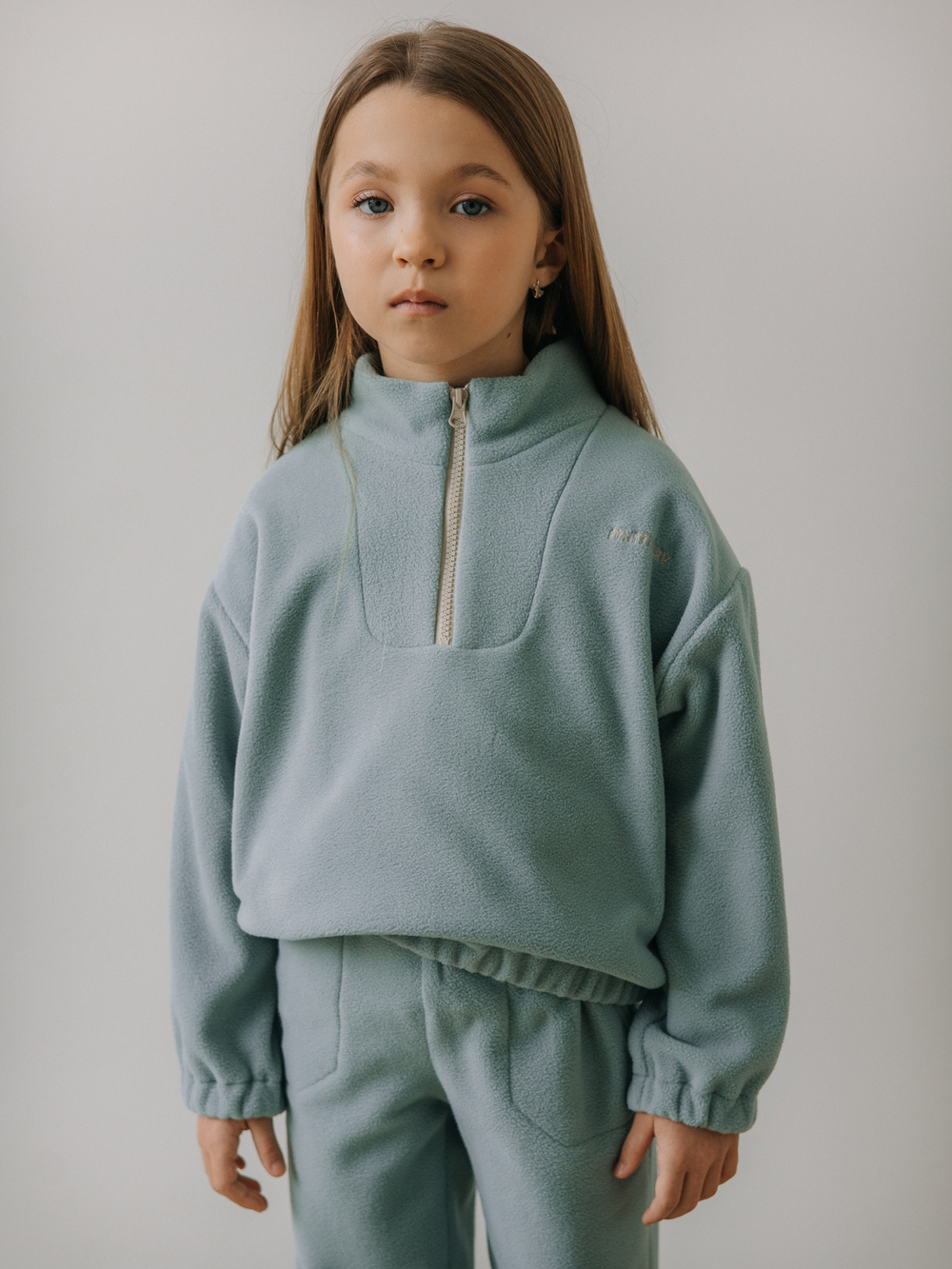 Флисовый костюм, Мятный