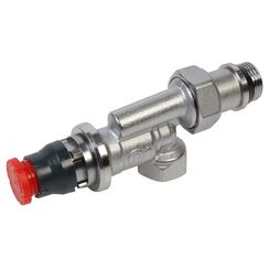 Клапан термостатический Giacomini угловой динамич. осевой 1/2quot; x 16, R415DBX042