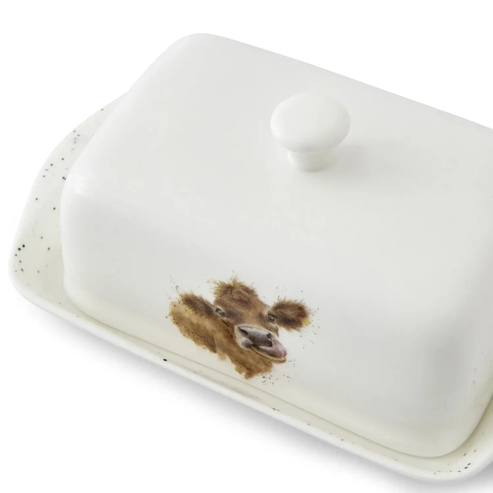Royal Worcester Wrendale Designs Форма для коровьего масла 18,3x11,5x8см.