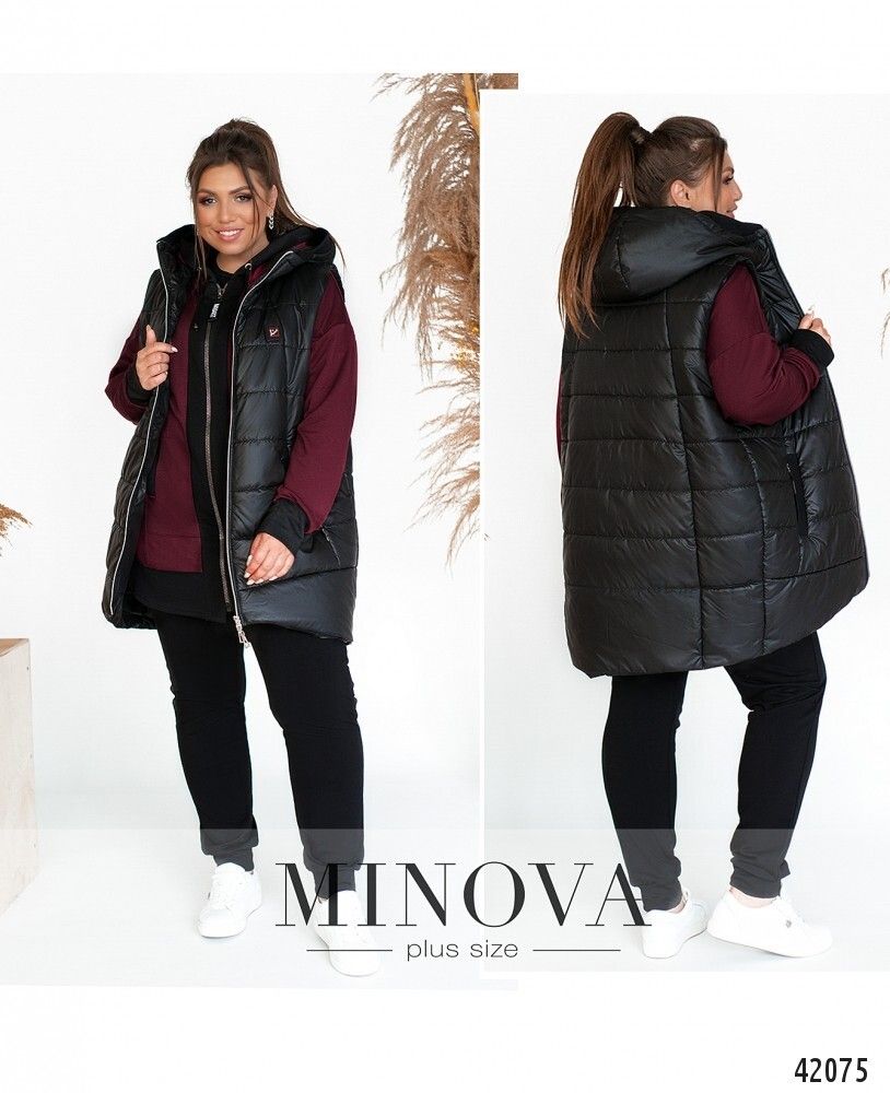 Костюм 17-229-чёрный-марсала Minova