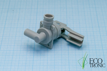 Кран подачи воды к мод. C2, C3, C4 СТАРОГО ОБРАЗЦА горячий