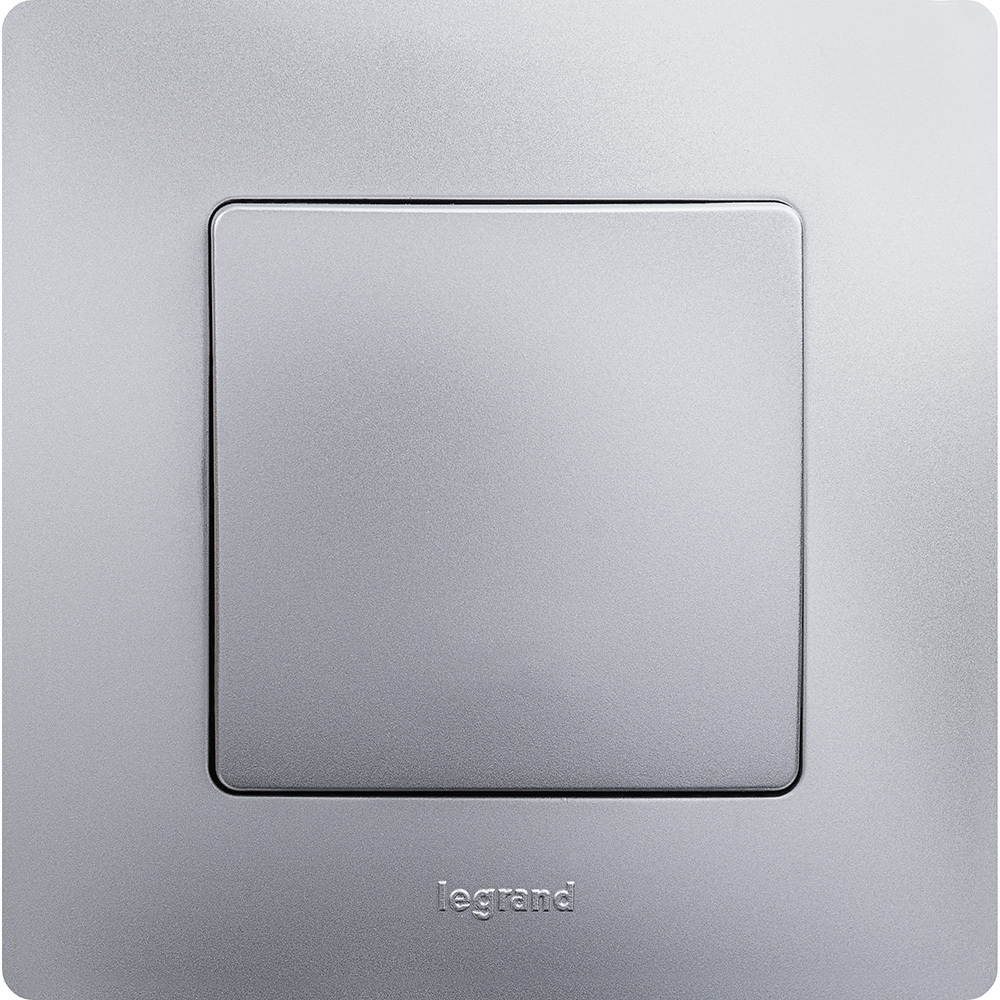 Рамка 1 пост алюминий ETIKA Legrand