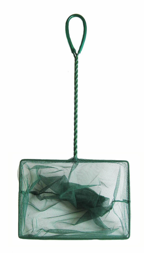 Сачок, HL-FN3-8, ручка из 3-х нитей, зеленый 20 см.