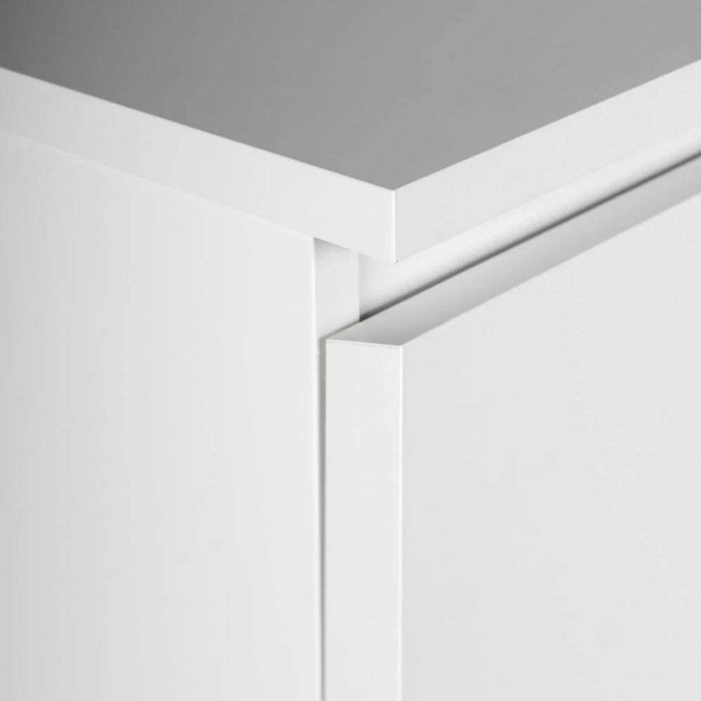 Комод Варма Прайм 4Д, 160x55x48 см, белый