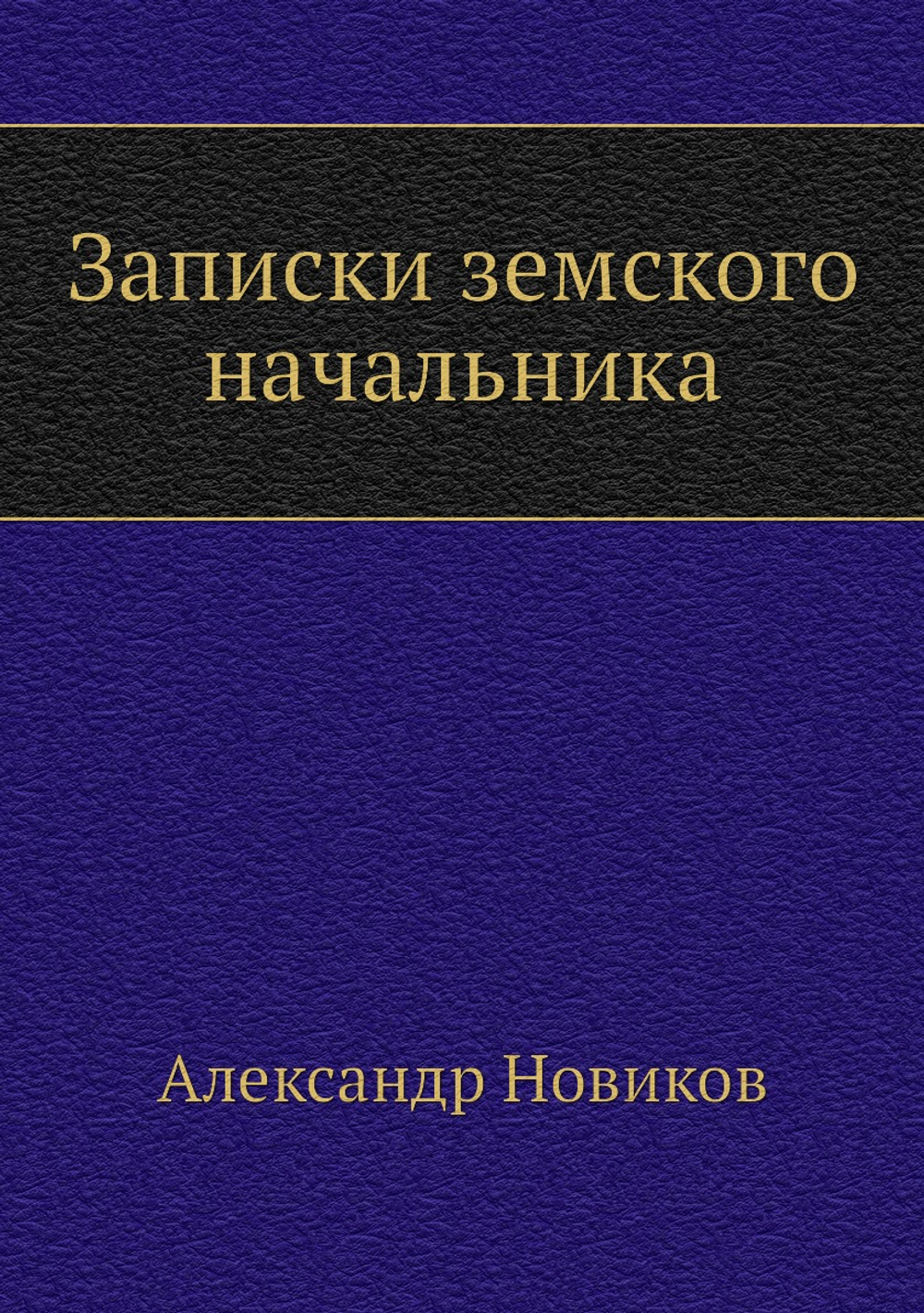Записки земского начальника | А. Новиков