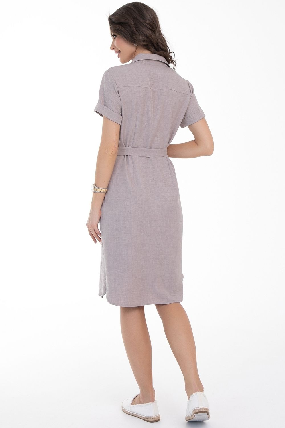 Платье-рубашка Сидни Лето (мокко) Diolche (Акция)