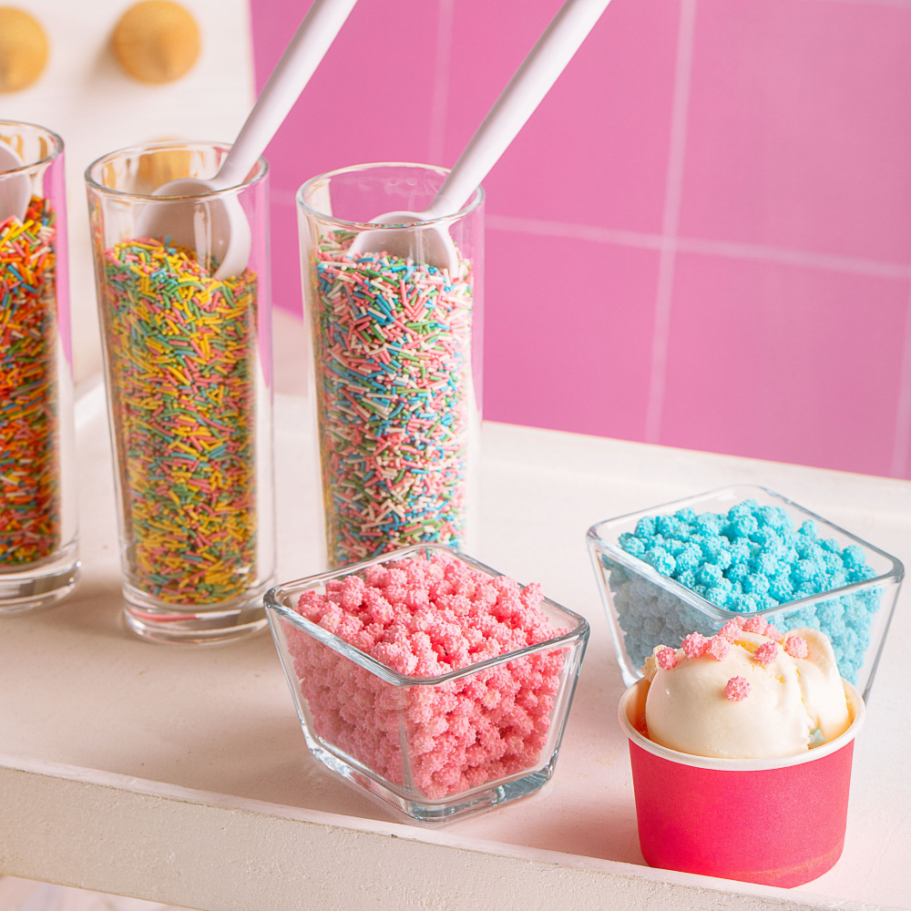 Посыпка "Помпоны" розовые (0,300 гр)