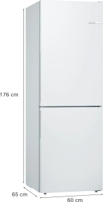 Двухкамерный холодильник Bosch KGV33VWEA