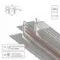 Магнитный шинопровод встраиваемый в гипсокартон Arte Lamp OPTIMA-ACCESSORIES A730133