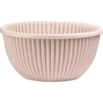 Кашпо для цветов пластиковое 6л d-31см «Верде» Пудровый