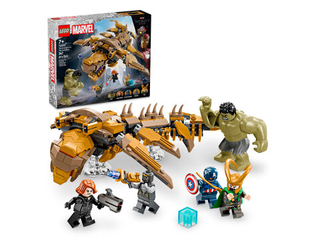 Конструктор Лего Марвел Мстители против «воздушного кита» | LEGO Marvel Avengers vs the Leviathan 76290 347 деталей (7+)