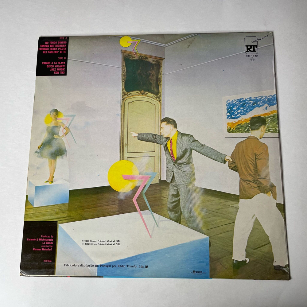 Винтажная виниловая пластинка LP Righeira (Португалия 1983)