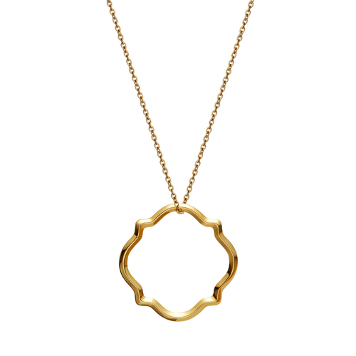 Подвеска TETRA позолота