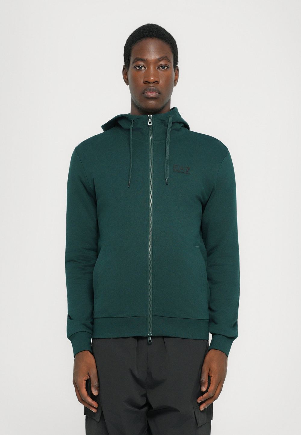 EA7 Emporio Armani UNISEX - Толстовка на молнии - Зелёный