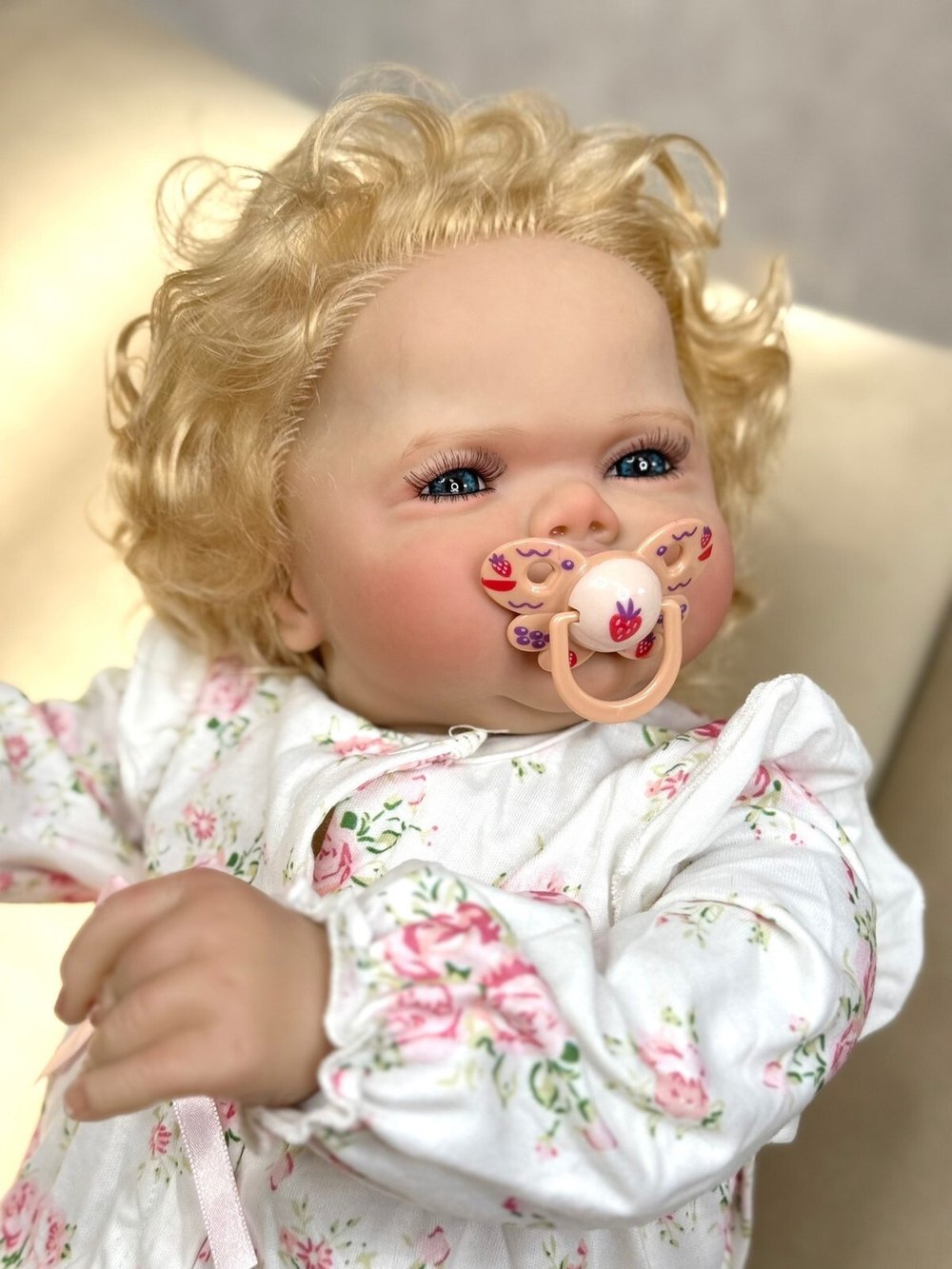 Кукла Реборн мягконабивная 60см (FA-943)