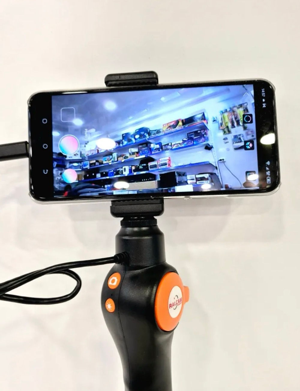 H508M - 6 мм / 4 Эндоскоп поворотный Borescope-M H508M-JZT USB TYPE-C 1 метр, 6 мм, твёрдый кабель