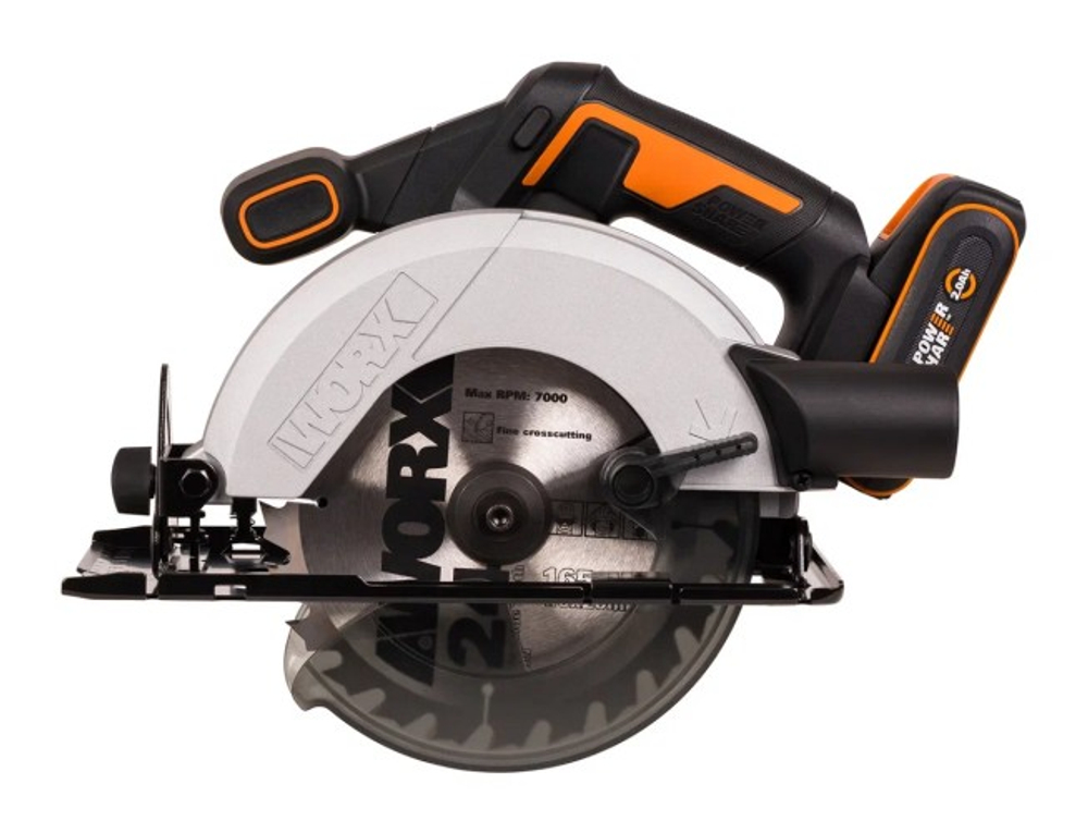 Пила циркулярная аккумуляторная Worx WX526